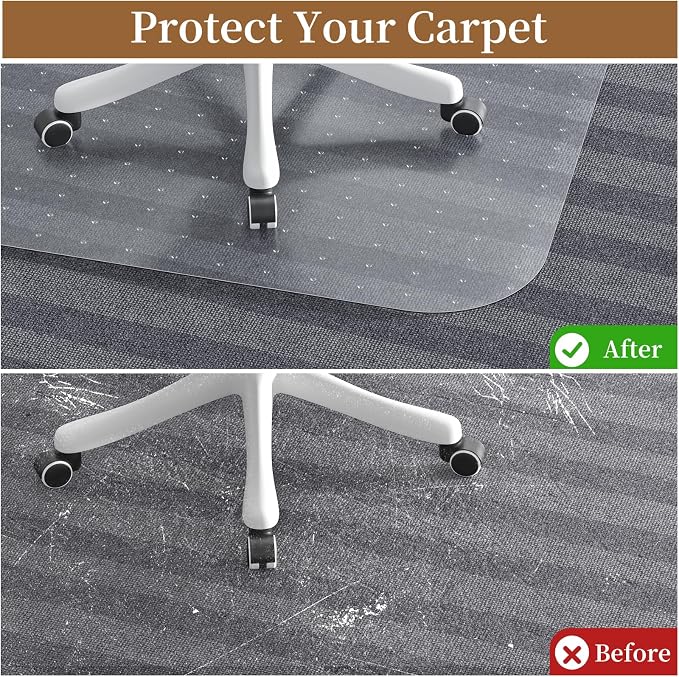 36" x 36" Round Office Chair Mat - Image 2