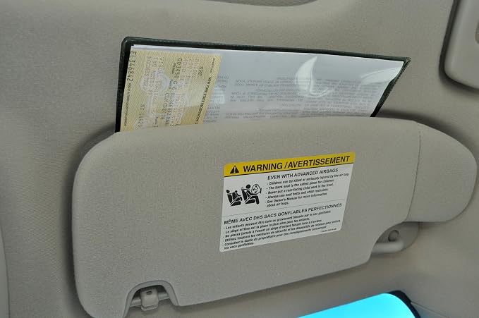 StoreSMART - Black Plastic Policy/Lotto Ticket Holders - 10 Pack - INS30-BK-10 - Image 5