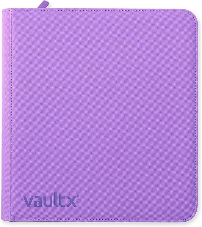 Vault X 12 Pocket Zip Binder, 480 Cards, Exo-Tec Material, 20 Side-Loading Pages - Image 3