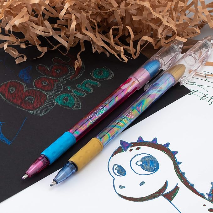 Pentel Krazy POP Beauty Beauty Iridescent Gel Pen, Bold Line - Image 6