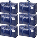 TICONN 6 Pack Extra Large Moving Bags Heavy Duty by TICONN