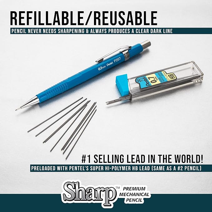 Pentel Sharp Mechanical Pencil, Bold Line - Image 5