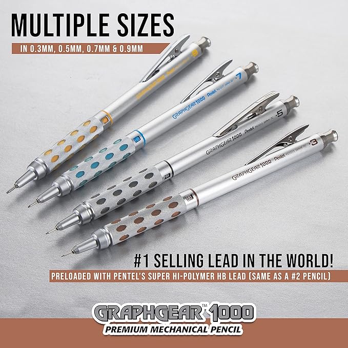 Pentel GraphGear1000 Automatic Drafting Pencil - Image 6