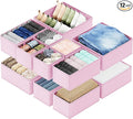 SpaceAid Drawer Organizer Clothes, 12 Pack Dresser Organizer Bins by SpaceAid