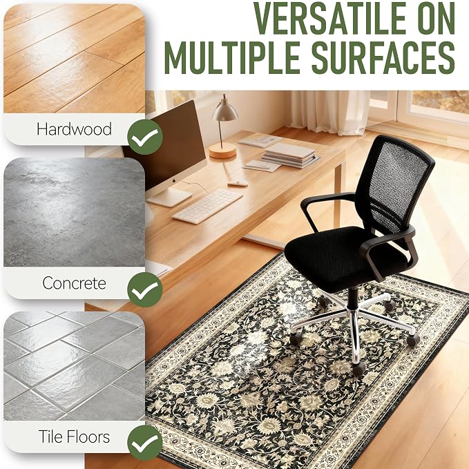 36"x48" Office Chair Mat for Hardwood, Under Desk Chair Mat for Home Office - Image 6