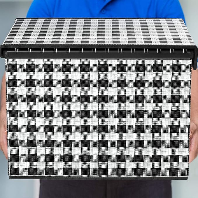 Decorative File Organizer Boxes Office Document Storage - Image 8