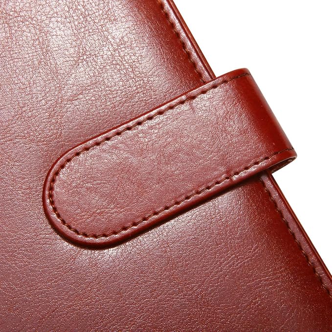 Clipboard Folder Padfolio, Mymazn Writing Portfolio Faux Leather Clipboards - Image 5