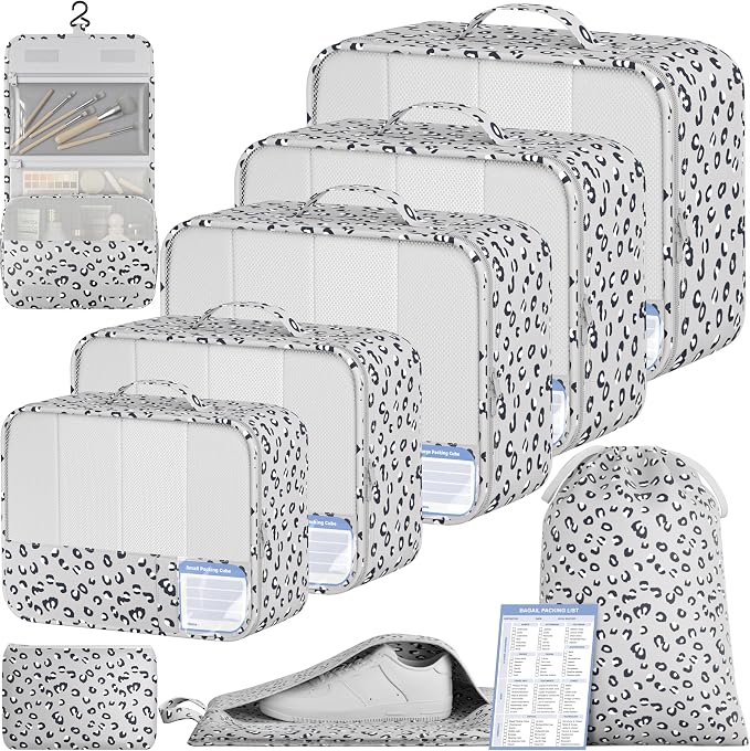 BAGAIL 9 Set Packing Cubes by BAGAIL