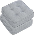 GOFORIT Chair Cushions Set of 2, Tufted Shredded Memory Foam Chair Pads by Unknown