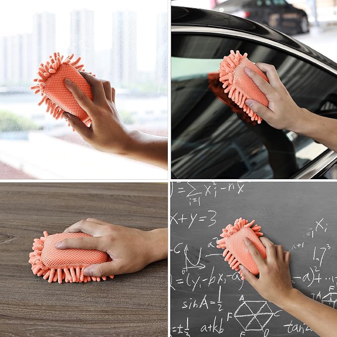 Mr. Pen- Magnetic Microfiber Shag Whiteboard Erasers, 4 Pack | Dual Surface - Image 5
