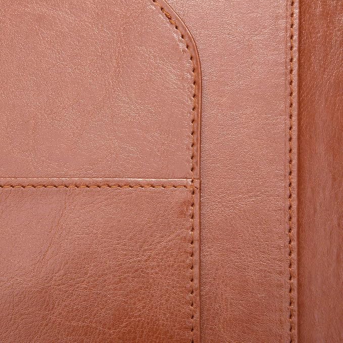Clipboard Folder Padfolio, Mymazn Writing Portfolio Faux Leather Clipboards - Image 4