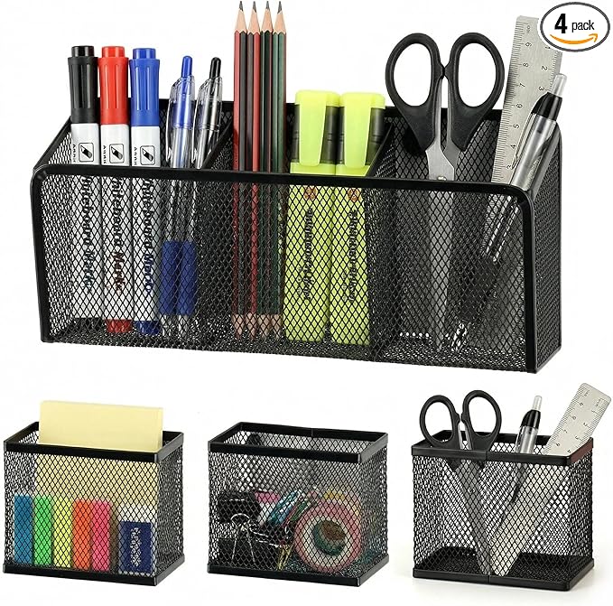 Neudeco Magnetic Pencil Holder, Locker Shelf Organizer, by Neudeco