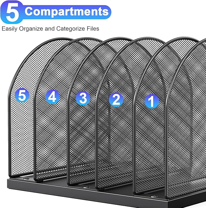 gianotter Desktop File Organizer, Desk Organizer - Image 5