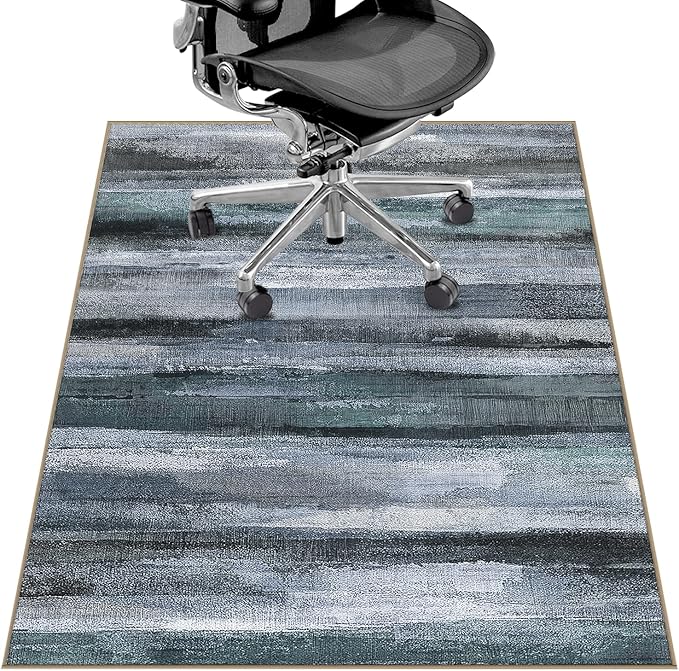 Office Chair Mat for Hardwood Floor&Tile Floor, Under Desk Rug for Rolling by LreedyMat