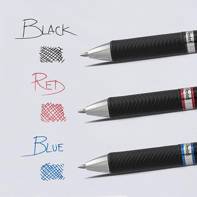 Pentel EnerGel PRO Permanent Gel Pen, Medium Line, Archival and Water-Proof - Image 7