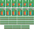 Ticonderoga Wooden Pencils, Pre-Sharpened #2 HB Soft, Neon Colors by Ticonderoga