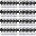 Honoson 370 Pcs Heavy Duty Retractable Badge Reels Batch ID Badge Holder by Honoson