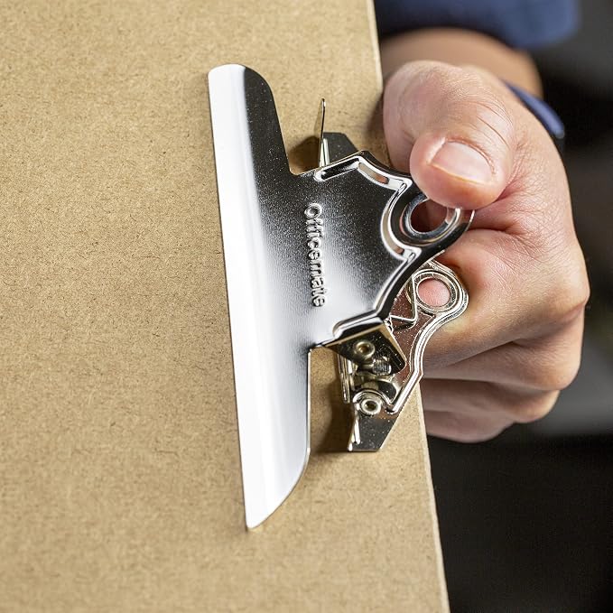 Officemate Recycled Wood Clipboards, Letter Size, Durable Hardboard Writing - Image 7