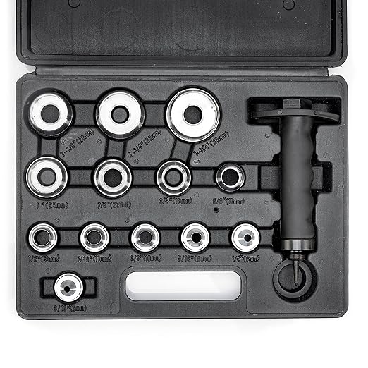NEIKO 02604A Hole Punch Set | SAE & Metric, 3/16” – 1-3/8” & 5 – 35mm | 14 by NeikoTools