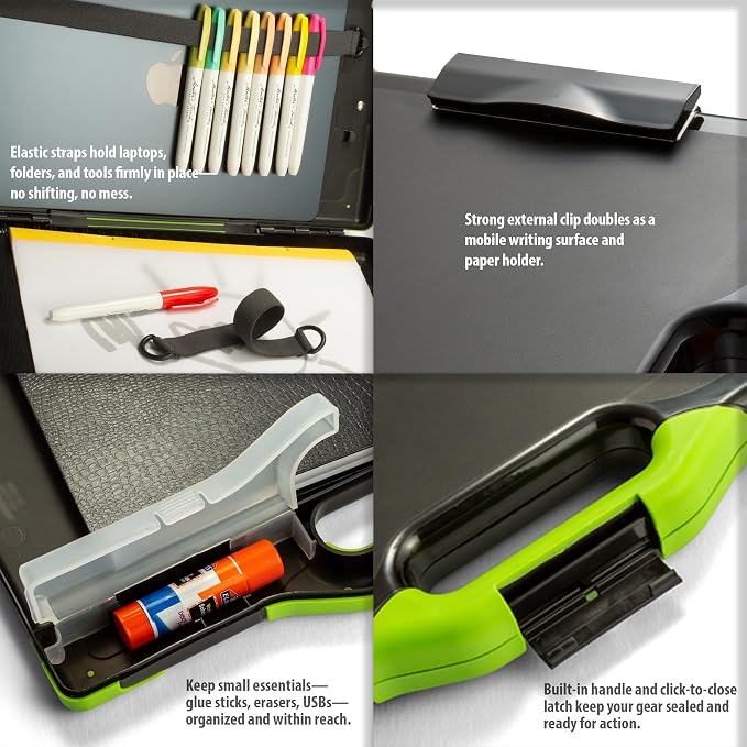 Officemate Carry All Clipboard Storage Box, Letter/Legal Size - Image 4