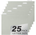 pmybupo 25 Pack Gray Hanging File Folders, Reinforced Hang Folders Letter Size by pmybupo