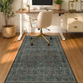 Dark Green 3x5 Office Chair Mat by JTJ