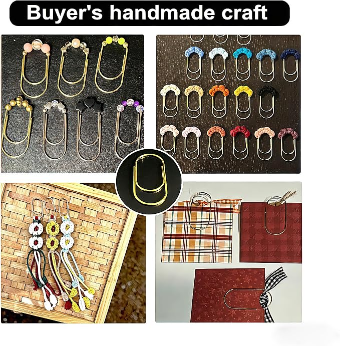 Orange Large Paper Clips - Image 3
