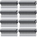 Honoson 110 Pcs Heavy Duty Retractable Badge Reels Batch ID Badge Holder by Honoson