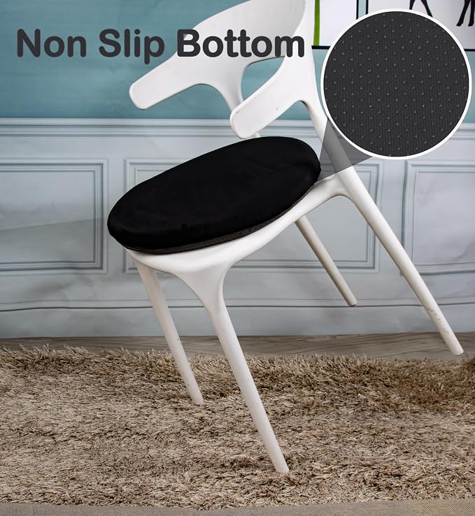 Sigmat Memory Foam Seat Cushion Anti-Slip Soft Round Stool Cushion Chair Pad 20 - Image 5