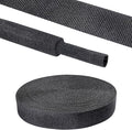 2 in 1 Heat Shrink Braided Sleeving Fabric Tubing-Ideal fit Irregular Shape by Sunnarepoon