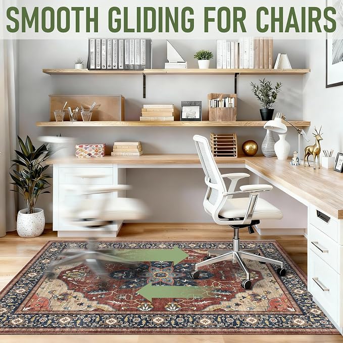 48"x60" Office Chair Mat for Hardwood, Under Desk Chair Mat for Home Office - Image 7