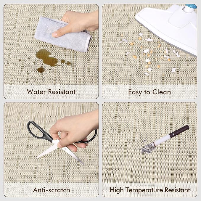 Blvornl Office Chair Mat for Hardwood Floor and Low Pile Carpet, 47.2"x 60" - Image 4
