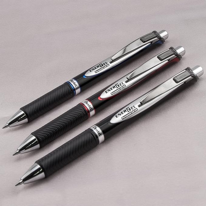 Pentel EnerGel Pro Permanent Gel Ink Pen, 2 Pack - Image 6