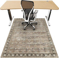 Office Chair Mat for Hardwood Floor, Anti-Slip Under Desk Mat Rug for Rolling by Unknown
