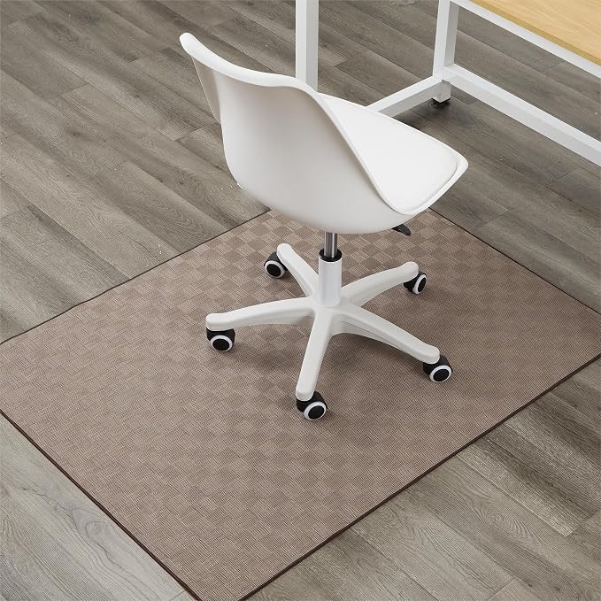 Chair Mat for Hardwood Floor, 50x63 Desk Computer Chair Mat for Hard Wood & - Image 8
