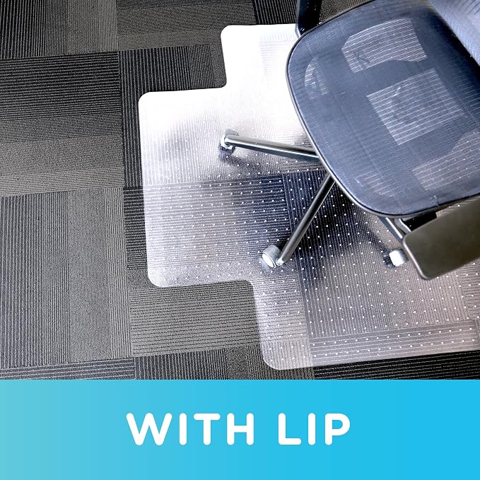 Dimex Office Chair Mat for Low‑Pile Carpet – 46" x 60" Clear Desk Floor - Image 5
